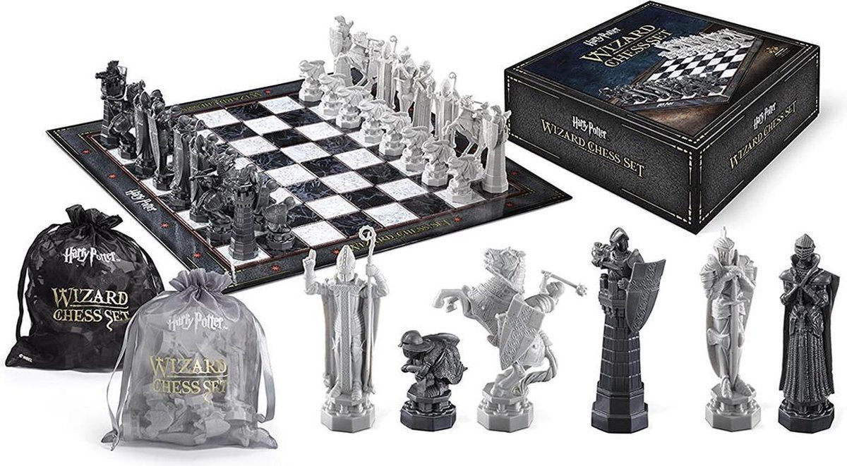 The noble collection harry potter wizard chess set - schaakspel