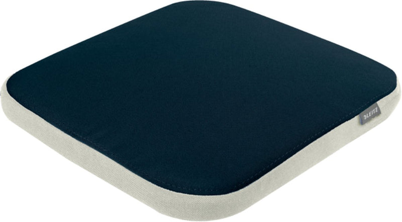 Leitz ergo actieve wiebelkussen met stoffen hoes - ergonomisch - inclusief luchtpomp - donkergrijs