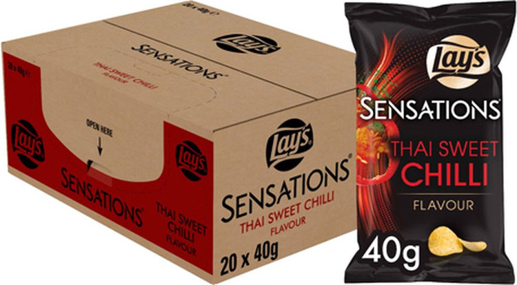 Lay's sensations thai sweet chilli (20x 40gr)