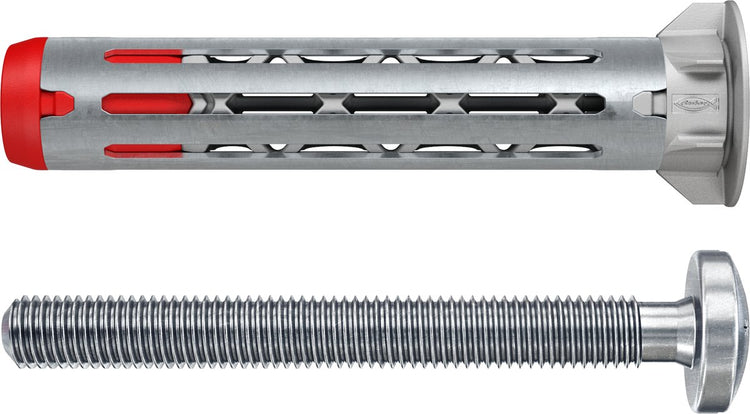 Fischer hollewandplug duohm 4×55 s ph tx - universele hollewandplug met torx bolkopschroef - 25 stuks