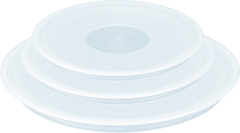 Tefal ingenio kunststof pandeksels - 3-delige set - ø 16 18 20 cm - stapelbaar - geschikt voor bewaren