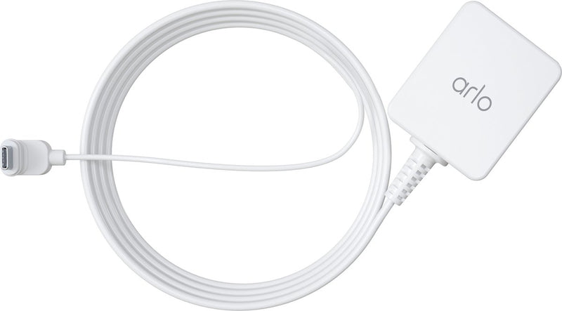 Arlo essential hd 2k stroomkabel voor buiten - stroomkabel (kabel 7.6 m) - gecertificeerd accessoire