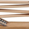 Playwood beukenhouten knikkerbaan kogelbaan met klokkenspel van beukenhout voor 16 mm knikkers (excl knikkers) marble game