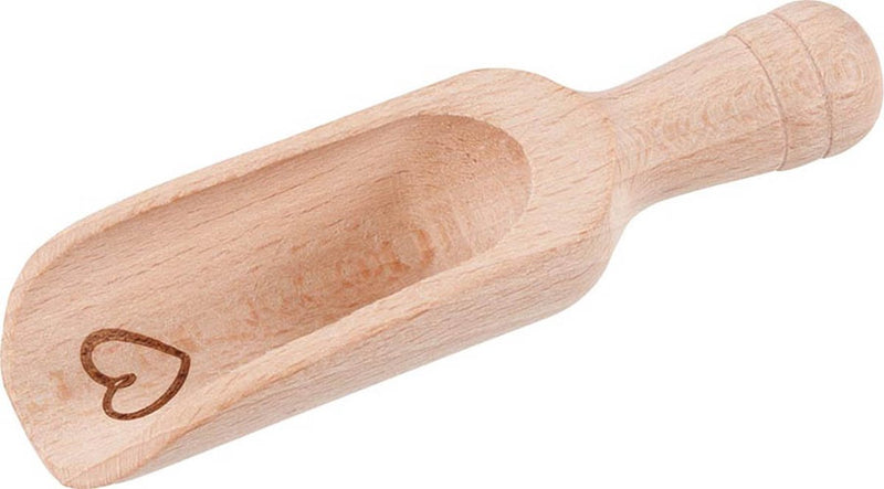 Goki houten meelschepje. 10 cm. 3+