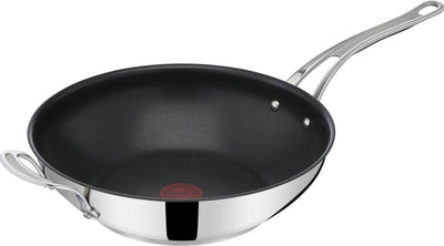 Jamie oliver by tefal tefal jamie oliver cook's classic - wokpan - ø 30 cm - geschikt voor alle warmtebronnen - rvs - duurzaam