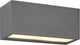 Trio mayenne - wandlamp - antraciet - excl. 2x e14 4w - buitenverlichting - ip44