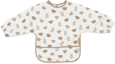Jollein slabbetjes waterproof met mouw - 1 stuk - 75 cm - miffy and friends