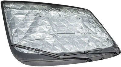 Proplus set van 3 raamisolatie volkswagen t5 t6 – voor voorruit en zijruiten – 7-laags met zuignappen – zilver