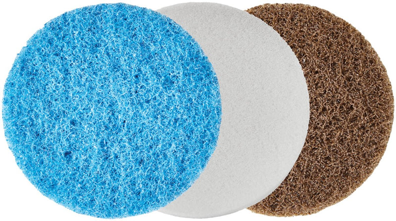 Dremel accessoires versa pc365 - gemende accessoireset versa - incl. 1 zacht schuurpad, 1 anti-kras schuurpad en 1 schuurpad voor zware toepassingen