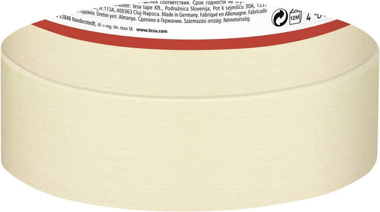 Tesa voordeelset van 5x stuks afplaktape schilderstape 30 mm x 50 m - verf afplakband tape - maskeertape - masking tape