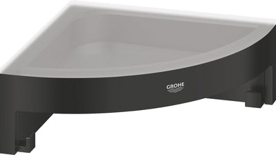 Grohe quickfix start cube hoek douchetray - matte black