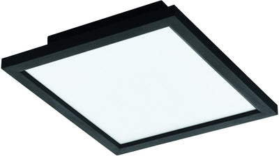Eglo connect.z salobrena-z smart plafondlamp - 30 cm - zwart wit - instelbaar wit licht - dimbaar - zigbee