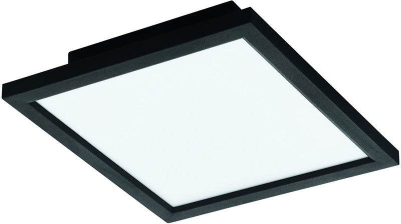 Eglo connect.z salobrena-z smart plafondlamp - 30 cm - zwart wit - instelbaar wit licht - dimbaar - zigbee