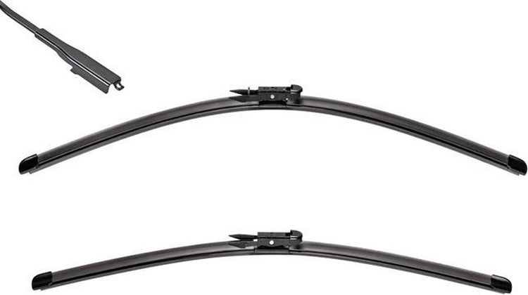 Valeo silencio flatblade set - 480+600 mm - met spoiler - 574470