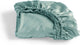 Cinderella - sundays - hoeslaken - tot 25 cm matrashoogte - satijn - 200x210 cm - mineraal groen