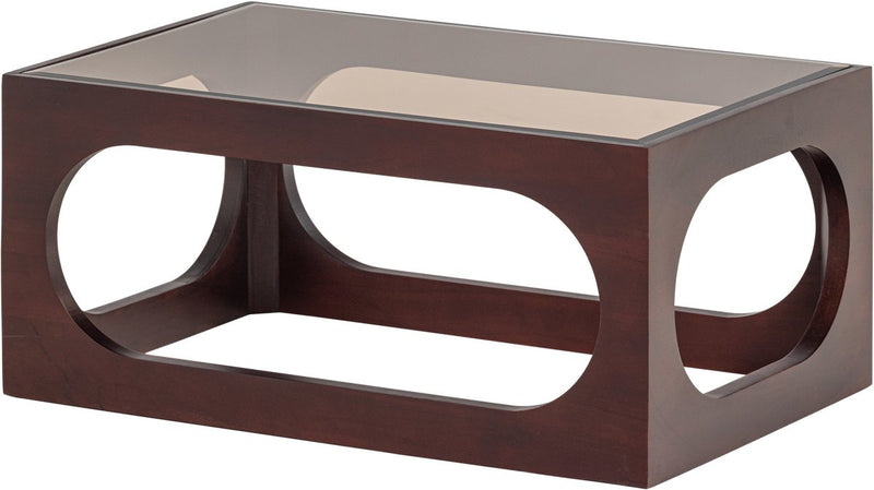 Woood trax salontafel - acaciahout - bruin - 35x77x50