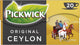 Pickwick theezakjes ceylon tea blend - 12 x 20 theezakjes