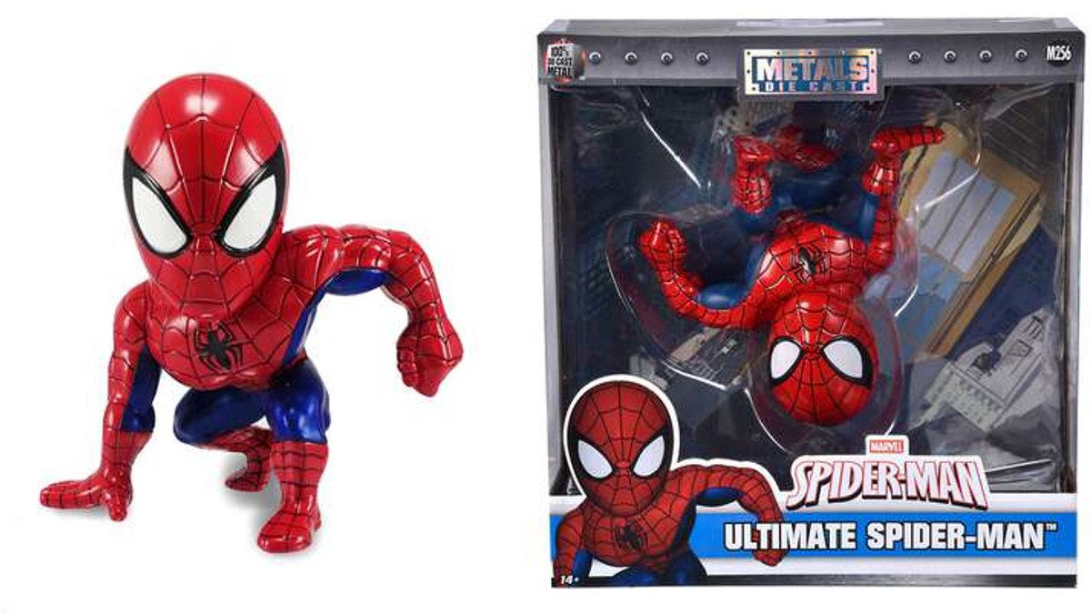 Jada toys - marvel figuur 15cm spider-man - 9397984314r01