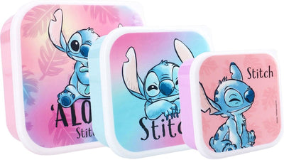 Vadobag lilo stitch snackbox en fruitdoos groen - 3in1