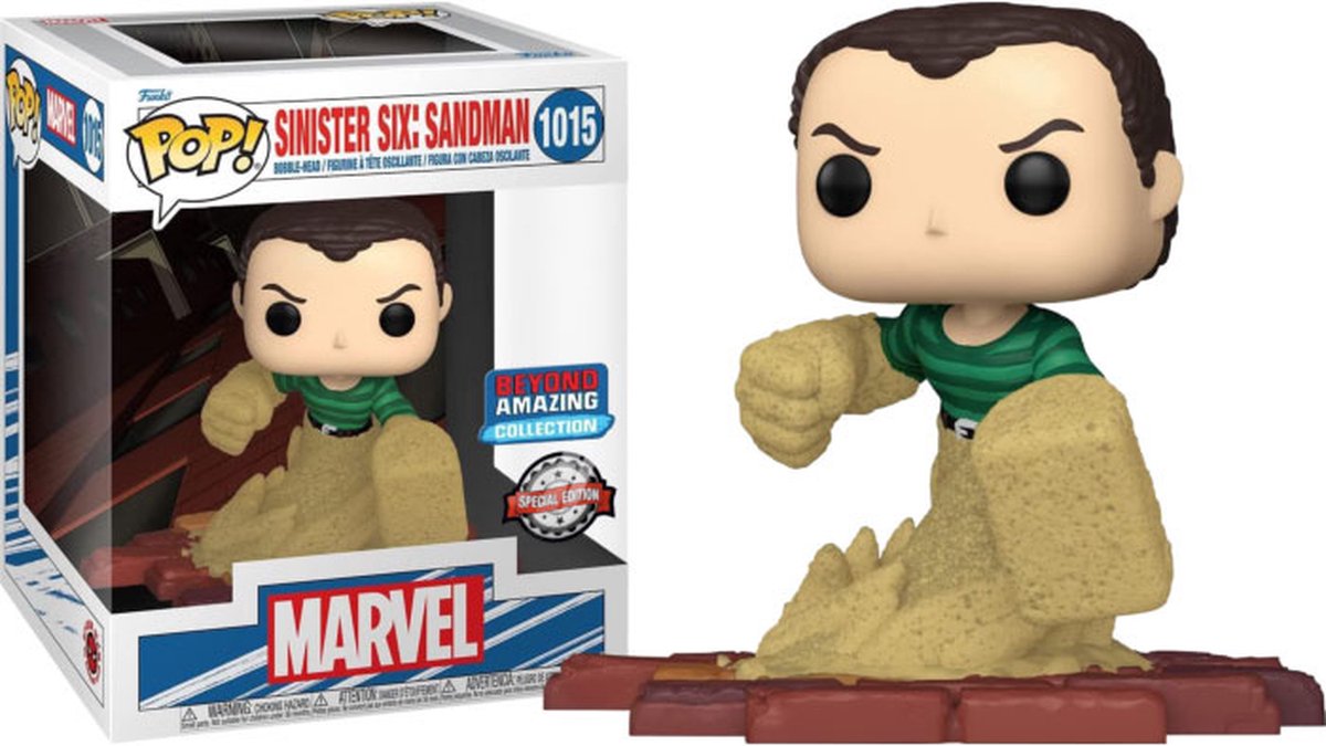 Funko pop! deluxe marvel: sinister 6 - sandman exclusive