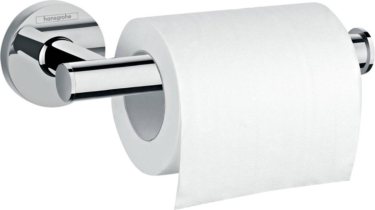 Hansgrohe logis universal closetrolhouder - zonder klep - hoogglans chroom