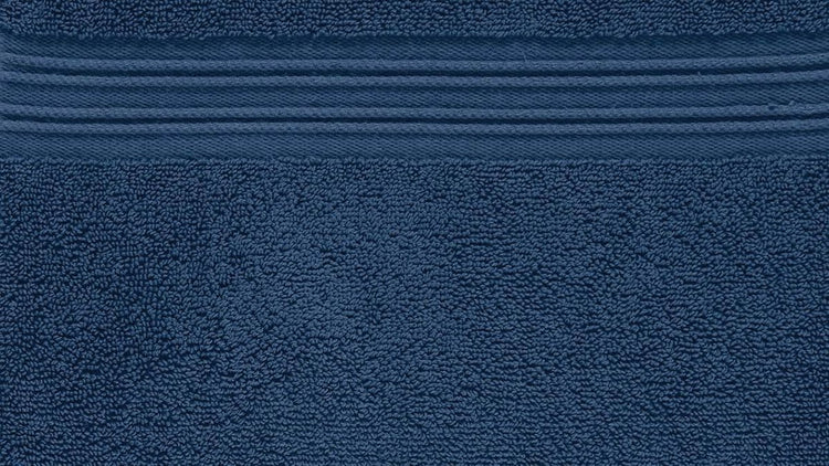 Beddinghouse sheer handdoek - donker blauw
