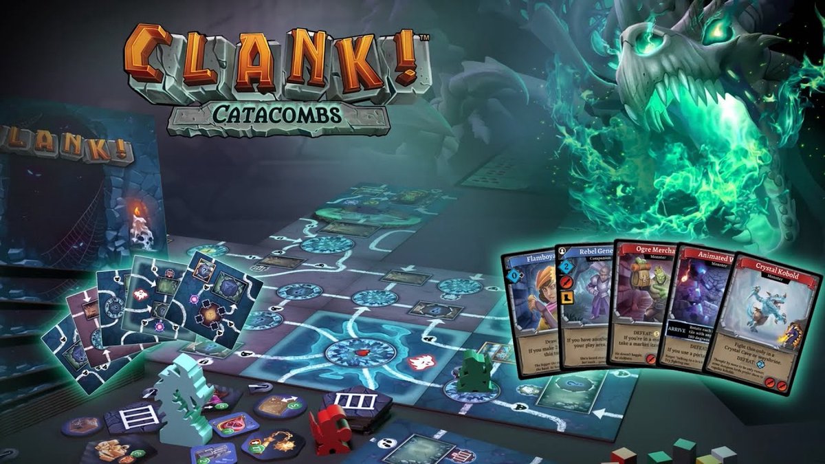 Wancelot clank! catacombs bordspel - en