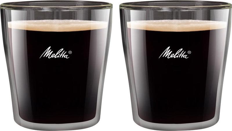 Melitta dubbelwandig espresso glas (set 2 stuks)