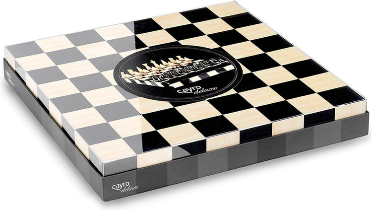Geronimo games cayro - luxe schaakbord - schaakspel - 2 spelers - geschikt vanaf 14 jaar
