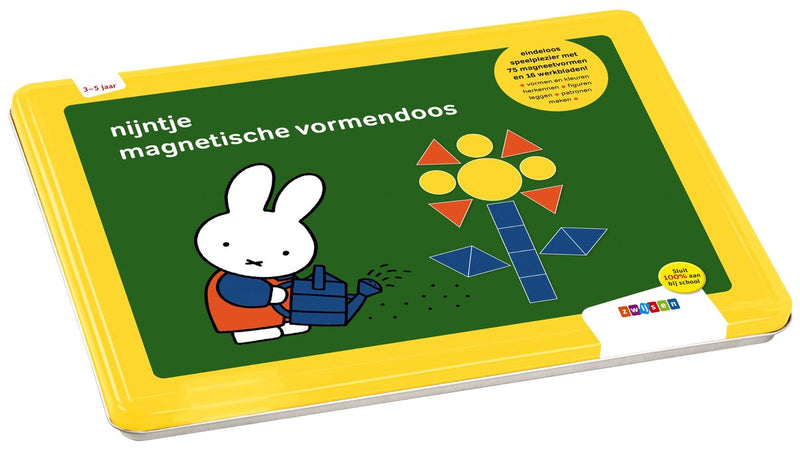 Uitgeverij zwijsen nijntje magnetische vormendoos