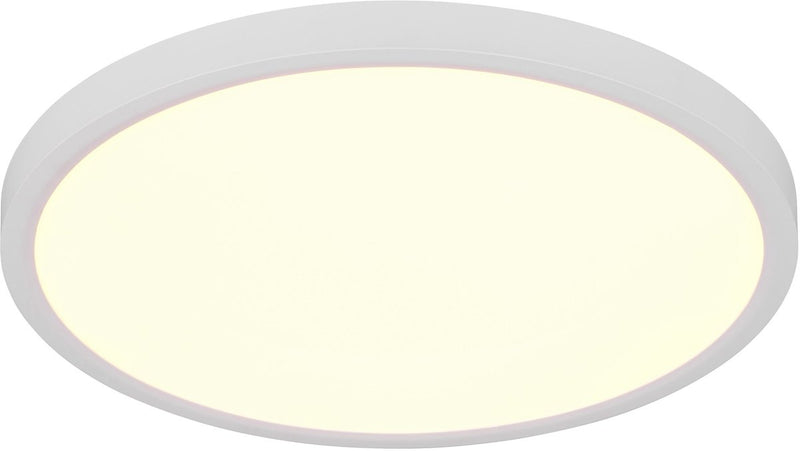 Rl live your light reality draco - plafondlamp - wit mat - incl. 1x smd 30 w - dimbaar met schakelaar - wand- en plafondmontage - geheugenfunctie via de wandschakelaar - eenvoudig te bevestigen - dip - schakelaar