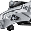 Shimano altus m2000 voorderailleur 3x9 speed 34.9mm dual pull 40t