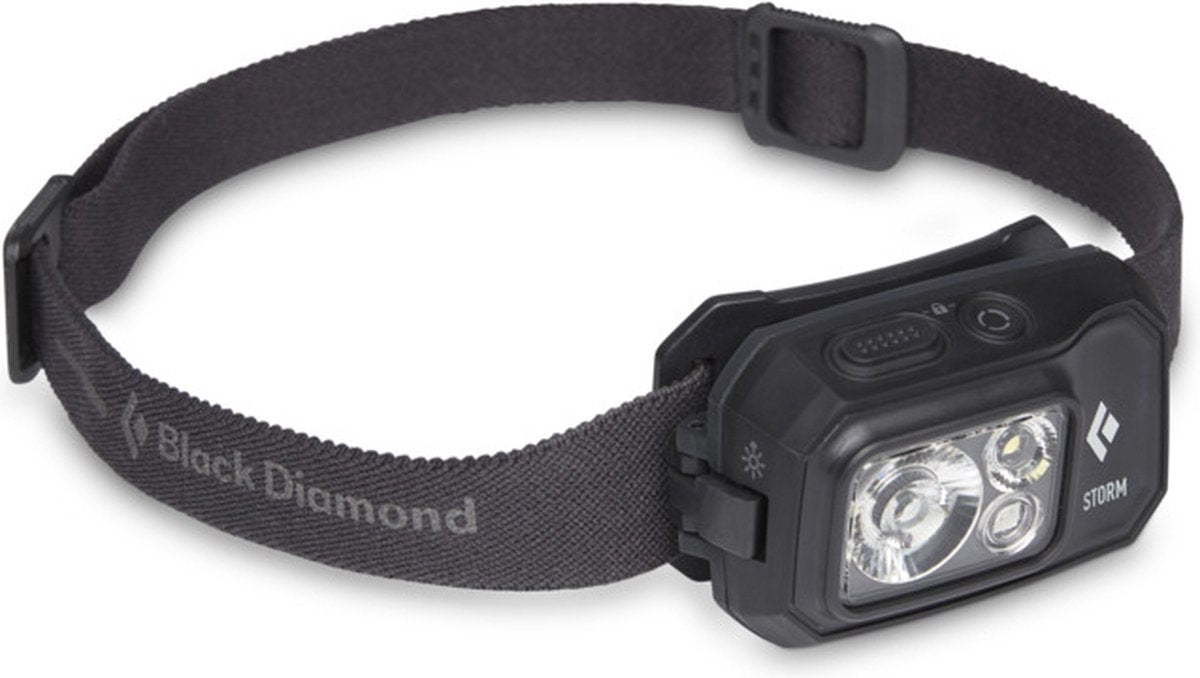 Black diamond - hoofdlamp - verlichting - oplaadbaar - storm 450 headlamp - 450 lumen - black