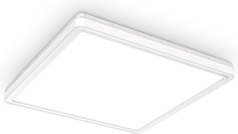 Briloner b.k.licht - led plafonniére - dimbaar - met indirect licht - led paneel - l: 29.3cm - 4.000k - 18w
