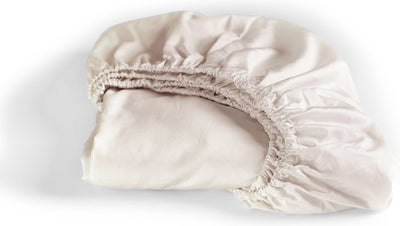 Cinderella - sundays - hoeslaken - tot 25 cm matrashoogte - satijn - 180x200 cm - zandkleur