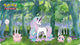 Ultra pro playmat pokemon gallery series enchanted glade