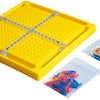 Albatros hengelsport xy-coordinatenbord - 25x25cm