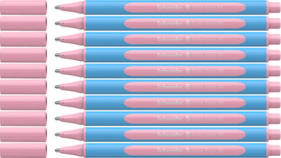Schneider schrijfwaren schneider balpen - slider edge pastel - xb - pastel rose - 10 stuks - s-152229-10