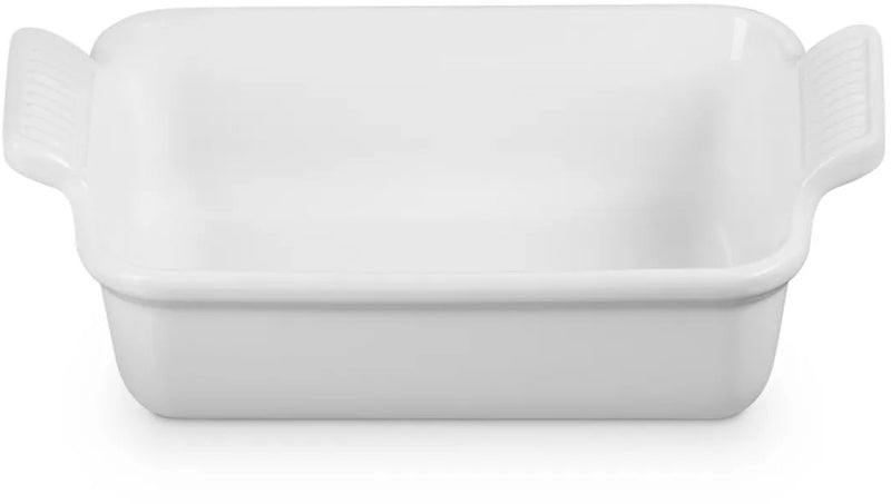 Le creuset ovenschaal rechthoekig 19cm - 1,08l white