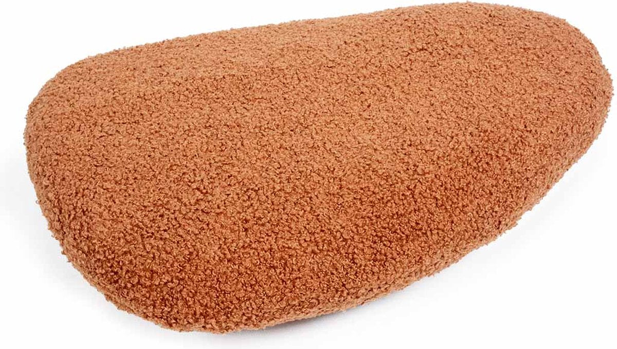 D d home pebble - hondenhoofdkussen 39x26x7,5cm oranje