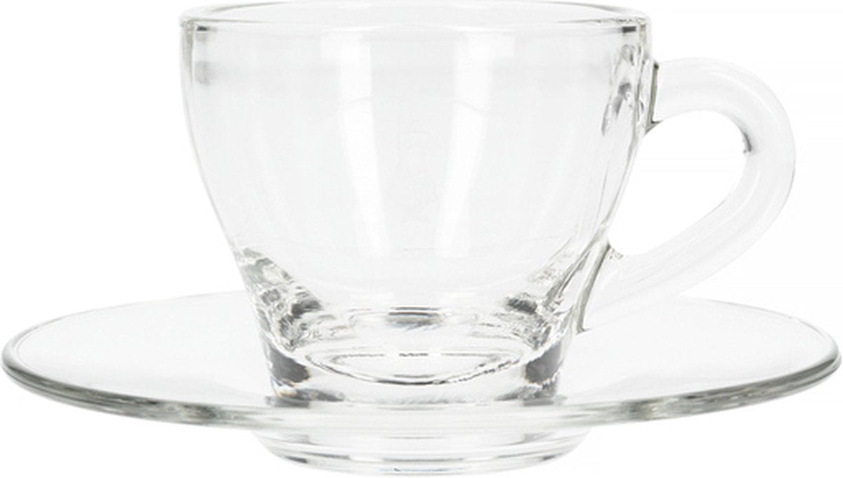 Bialetti - classic - set of 2 glass cups for espresso