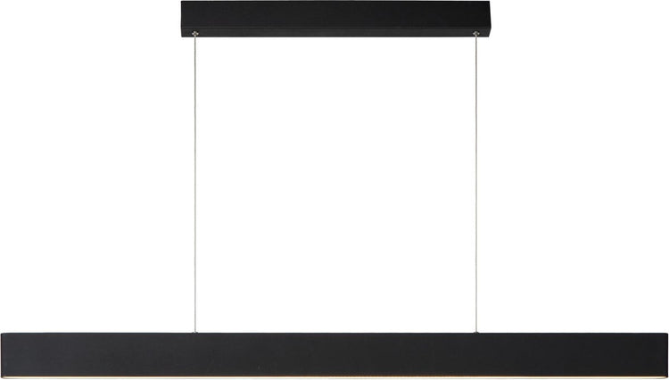 Lucide raya led - hanglamp - led dimbaar - 1x36w 2700k - zwart