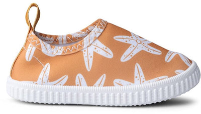Swim essentials - waterschoentjes - 0-7 jaar - oranje - 19-32 - sterrenprint - uv bescherming - antislip