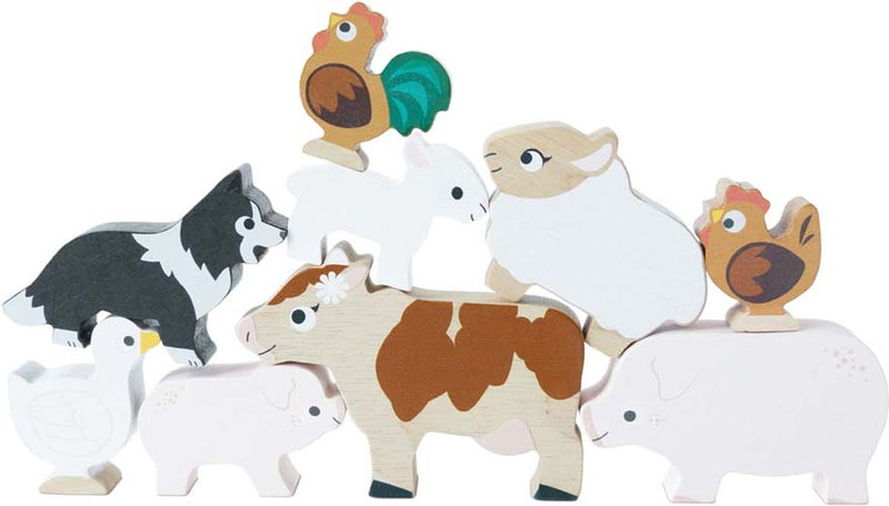Le toy van ltv - stapelen boerderijdieren