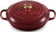 Le creuset braadpan - 30cm - campagnard garnet