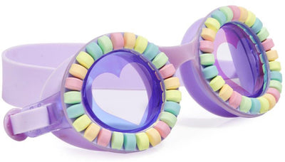 Bling2o zwembril kinderen - pool jewels - duikbril - anti-fog - uv-protect - paars
