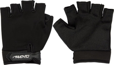 Avento fitness handschoenen mesh - zwart - s m