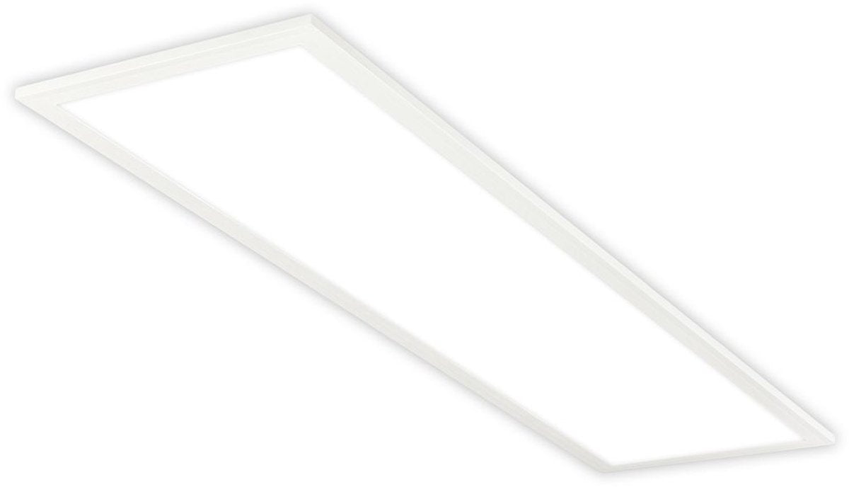 B.k.licht briloner simple – badkamer plafondlamp – eek a lichtbron* – badkamerverlichting – neutraal wit licht – 13.5w – 2900lm - wit – 100cm