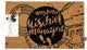 Harry potter mischief managed unisex deurmat - meerkleurig - standard