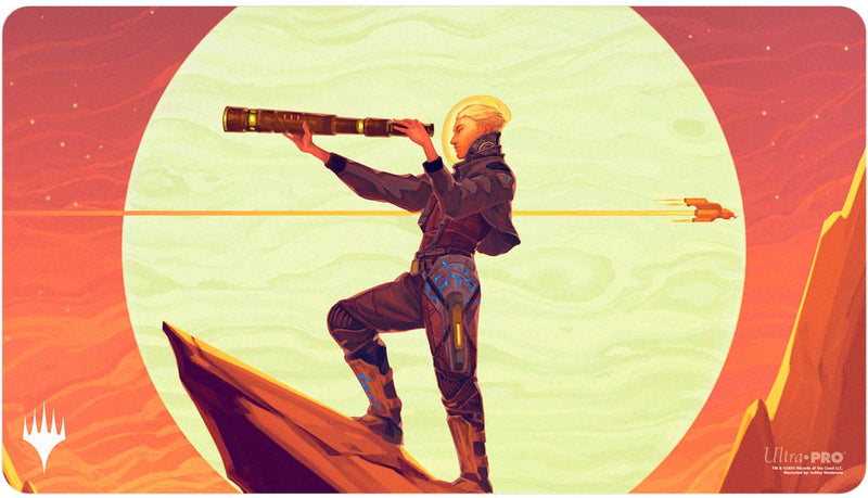 Ultra pro - magic: the gathering - edge of eternities - sami, wildcat captain playmat - uk